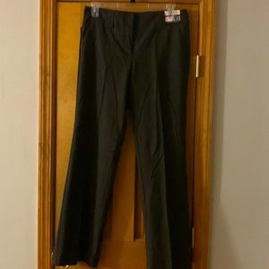NWT NY & Company City Stretch Bootcut size 10 7th Ave pant straight leg black